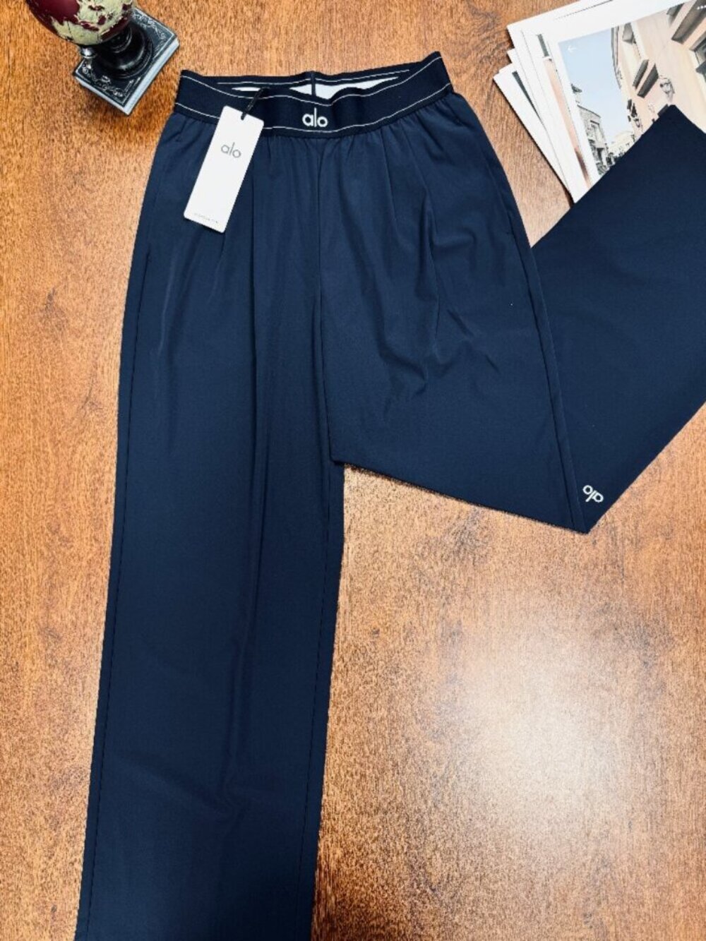 Navy Blue💙😆ALO Yoga Suit Up Trouser (Regular) Brand new|Authentic - Picture 2 of 9